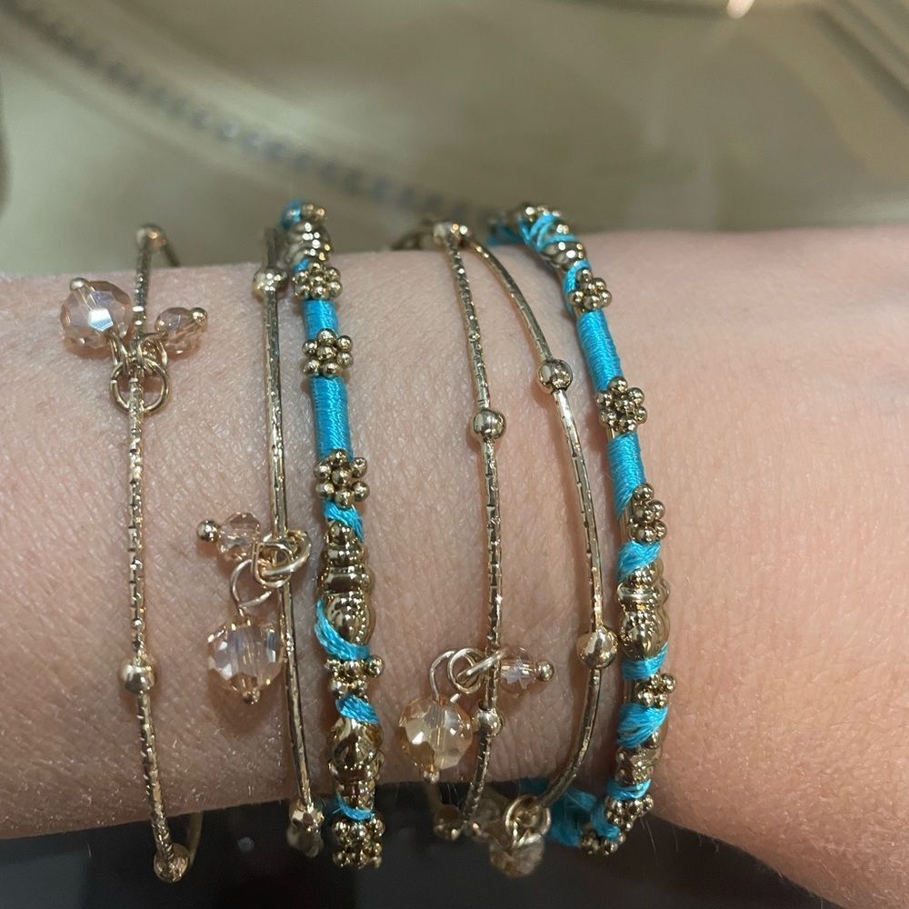 Bracelets bangles Indian inspired